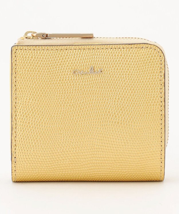 ルナ コンパクト・上品】Lファスナー二つ折り財布 LUNA Metallic ルナ
