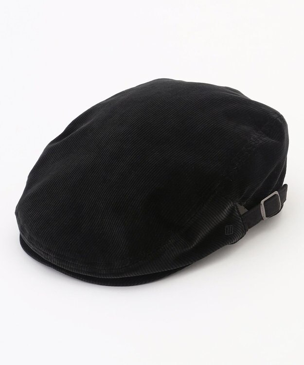 JOSEPH ABBOUD 【サイズ調整可】オーガニックソフトコーデュロイハンチング ブラック系