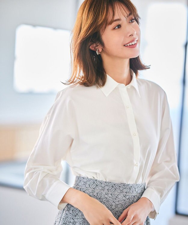 ANY SIS L 【UVケア】イージーケアドルマン シャツ オフ