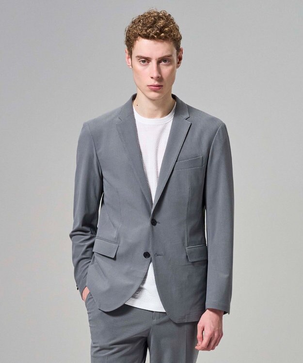 JOSEPH HOMME 【新色追加】エアトールストレッチ 　ジャケット <新色>ライトグレー系