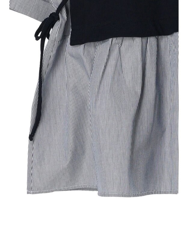 Green Parks テレコドッキングチュニック２ Dark Navy