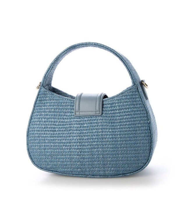 UNBILLION カシュカシュ cachecache /　ポリプロピレン2wayホーボーバッグ ブルー