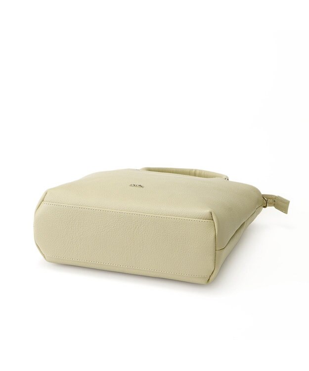 IBIZA リンピード　牛革　2WAYバッグ アイボリー