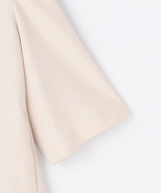 組曲 【先行予約】スムースクロス 6分袖ジャケット アイボリー系