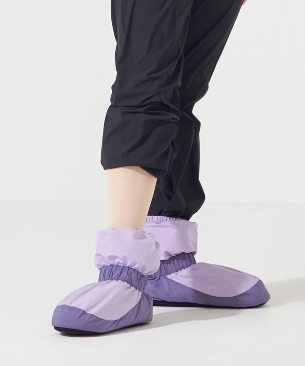 Chacott ウォームアップブーツ ラベンダー
