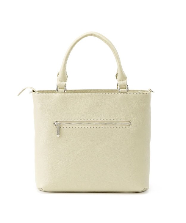 IBIZA リンピード　牛革　2WAYバッグ アイボリー