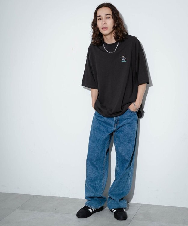 WEGO 【ユニセックス着用ITEM/綿100％/MLサイズ展開】CONVERSEワンポイントT 柄4