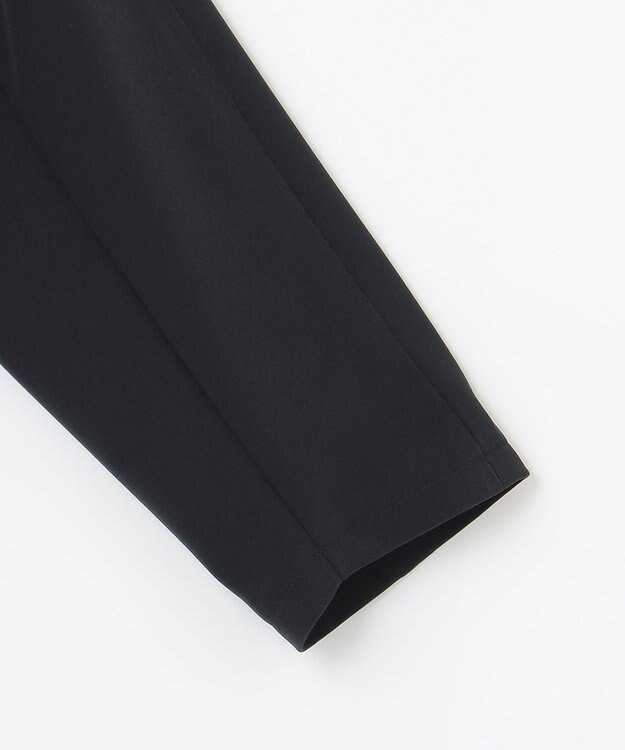 #Newans 【セレモニーにも】＜亀恭子さんコラボ＞コクーンフォルムノーカラージャケット ネイビー系