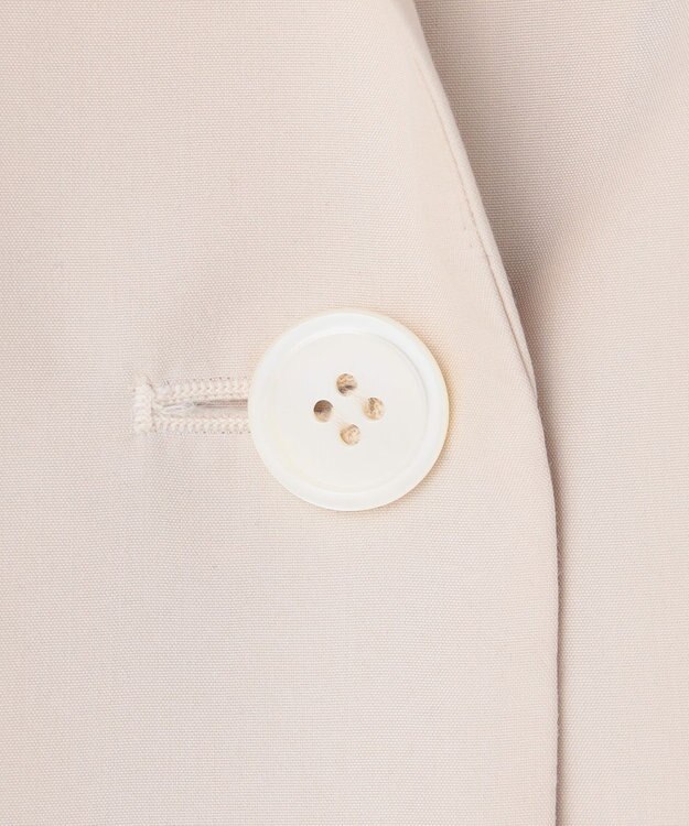 組曲 【先行予約】スムースクロス 6分袖ジャケット アイボリー系