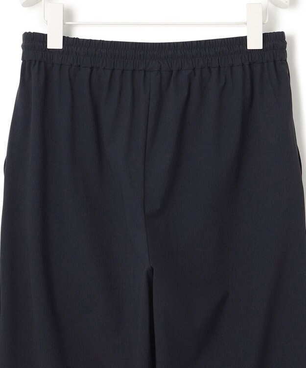 ICB L 【接触冷感・UVカット・速乾・洗える】マットスキューバ セミワイドパンツ ネイビー系［WEB限定］