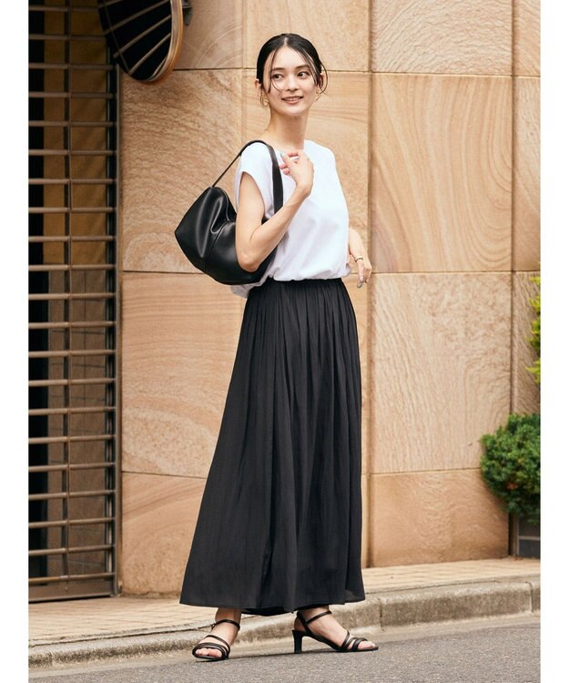 AMERICAN HOLIC ショルダータックノースリーブプルオーバー Off White