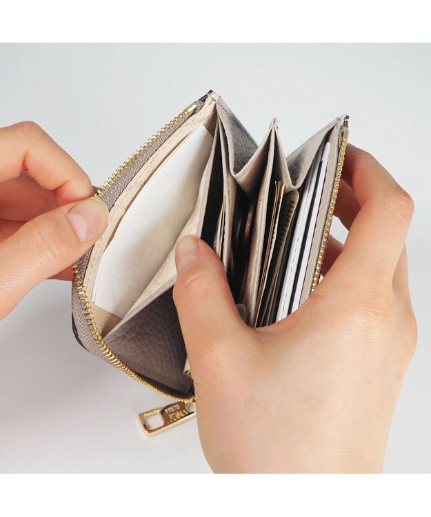 PELLE BORSA コンパクト財布 Reinette Goods レネットグッズ 4797 オフホワイト