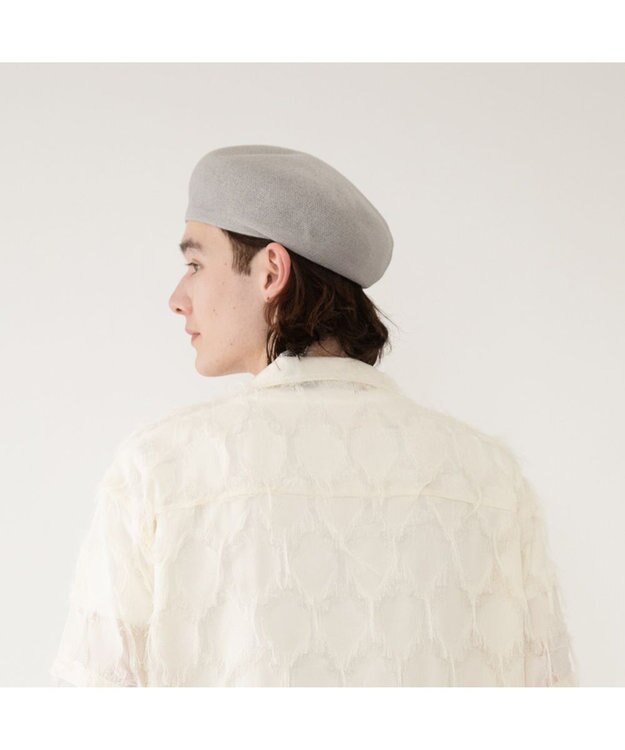 林八百吉商店 Jin no beat shi te cassie　マカロンベレー ライトグレー