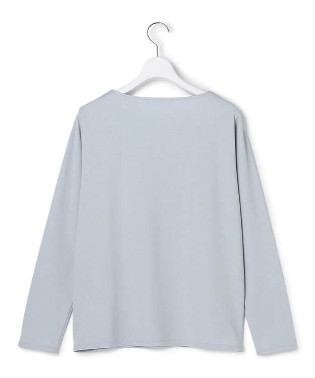 ICB 【洗える】 コンパクトモクロディ プルオーバー サックスグレー系