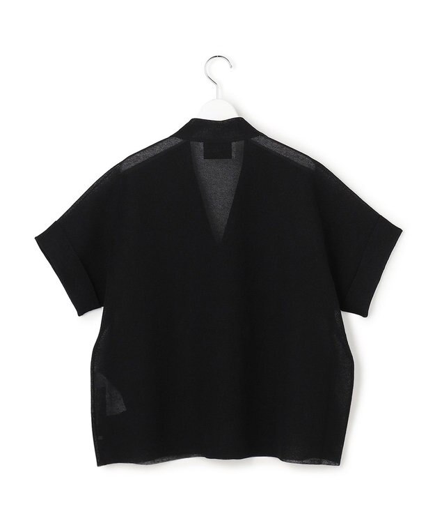 ICB 【30th ANNIVERSARY】シアーライトリュクス ニットジャケット ブラック