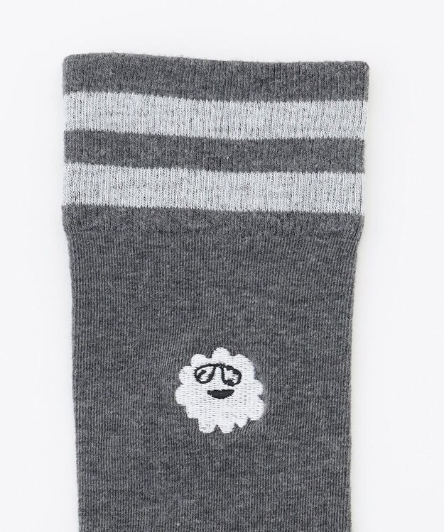 PW CIRCULUS 【虫よけ加工】【WOMEN】P-MOF ソックス ニーハイ丈 ゴルフウェア レディース グレー系