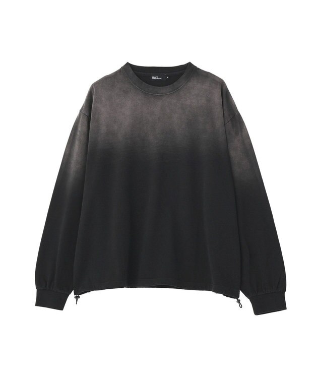 CRAFT STANDARD BOUTIQUE ヘビーウェイトグラデーションロンT Black