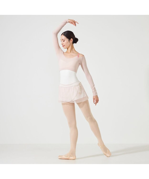 Chacott ショートパンツ付スカート ベビーピンク