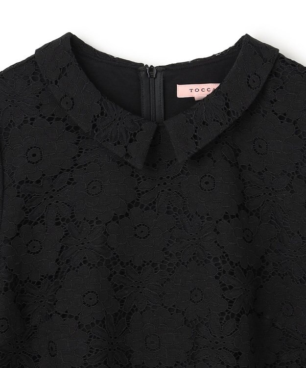 TOCCA LACE DREAMLET レースカットソー ブラック系