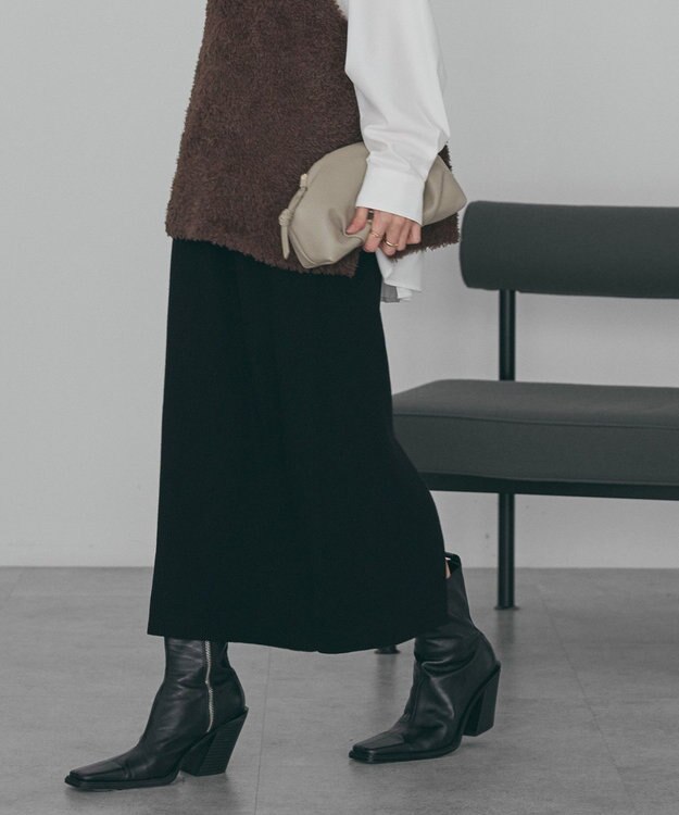 AMERICAN HOLIC バイパチリブニットタイトスカート Black