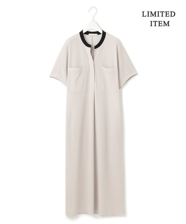 ICB 【WEB限定・洗える】 アムンゼンジャージー ワンピース トープ系