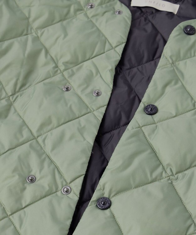 UNFILO 【MEN】UNFILO × TAION キルティングブルゾン オリーブ系