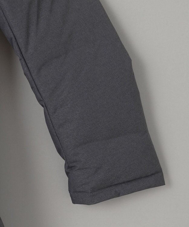 GOTAIRIKU 【仕事で着用可】MINOTECH メランジラミネート ダウンコート(23年モデル) グレー系