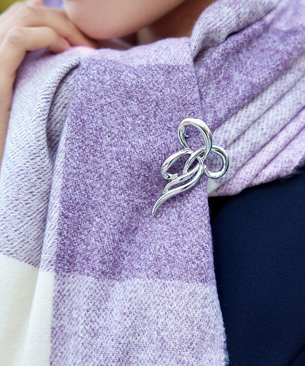 Tiaclasse ツイストブローチ シルバー