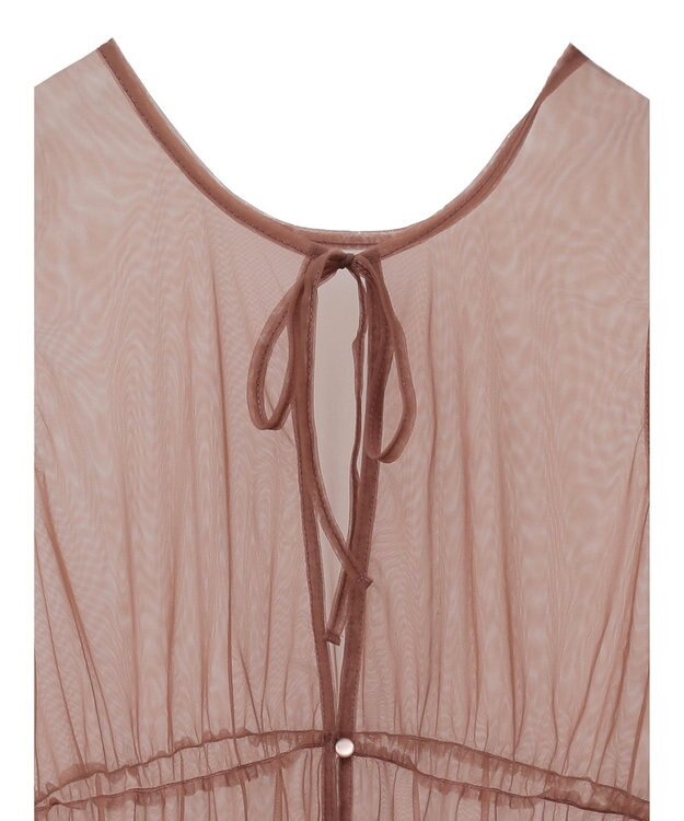 CRAFT STANDARD BOUTIQUE チュールジレワンピース Gray