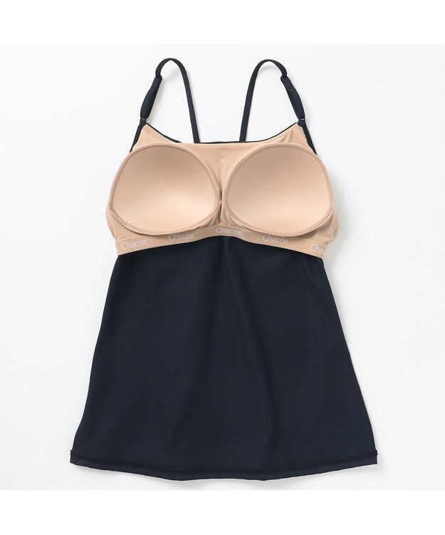 Chacott スキンロングトップ ブラック