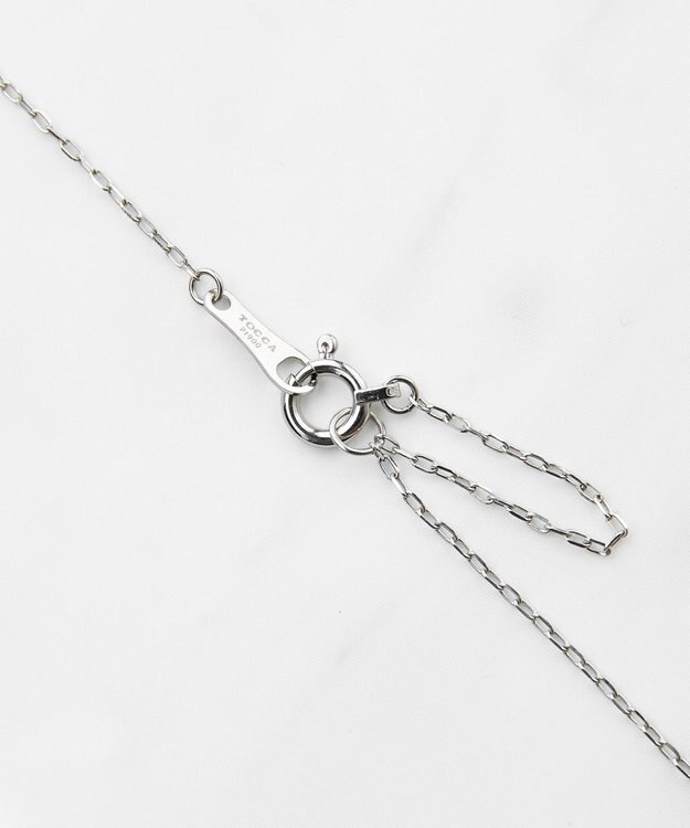 TOCCA 【WEB限定】FRILL DIAMOND NECKLACE プラチナ ダイヤモンド ネックレス プラチナ
