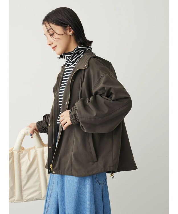 Green Parks ・ＥＬＥＮＣＡＲＥ　ＤＵＥ　ワイドマウンテンパーカー Charcoal Gray