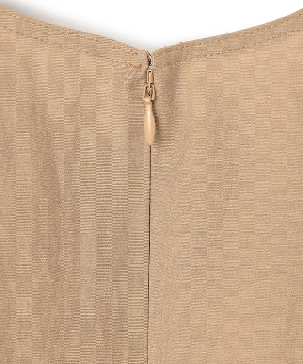 23区 【洗える】MANTECO ブライトワッシャー ワンピース キャメル系