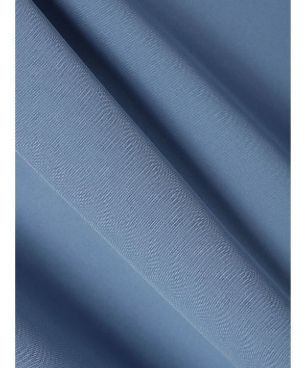 earth music&ecology ギャザースリーブシャツ Blue