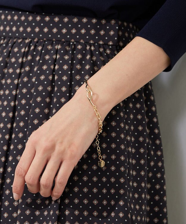 J.PRESS LADIES チェーン ブレスレット ゴールド系