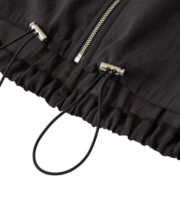 Green Parks シアーZIPベスト Black