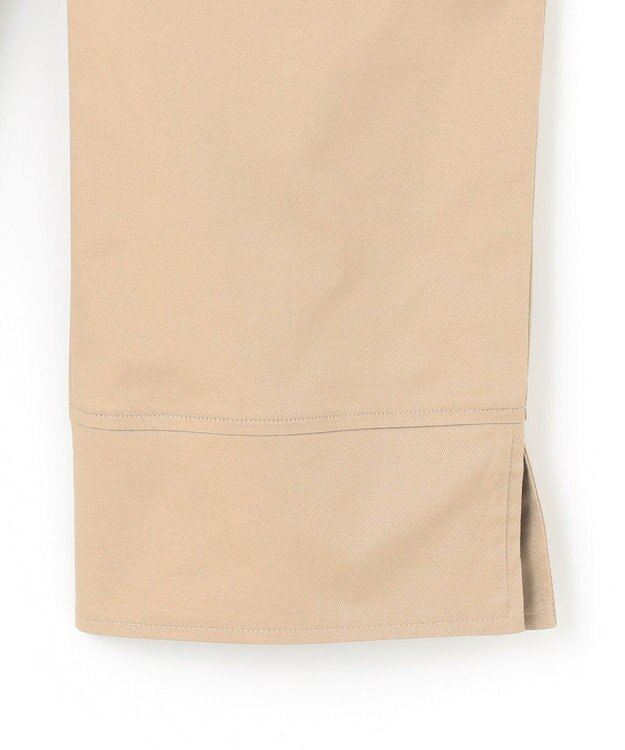 組曲 KIDS 【150-160㎝】スカラップポケット７分丈 パンツ ベージュ系