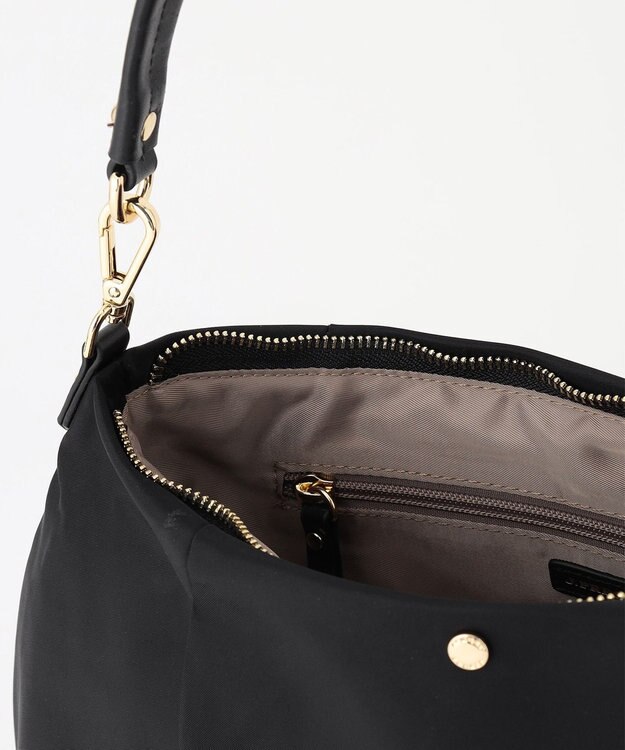 J.PRESS LADIES 【WEB限定カラーあり・2way】 ナイロン ショルダー バッグ ブラック系