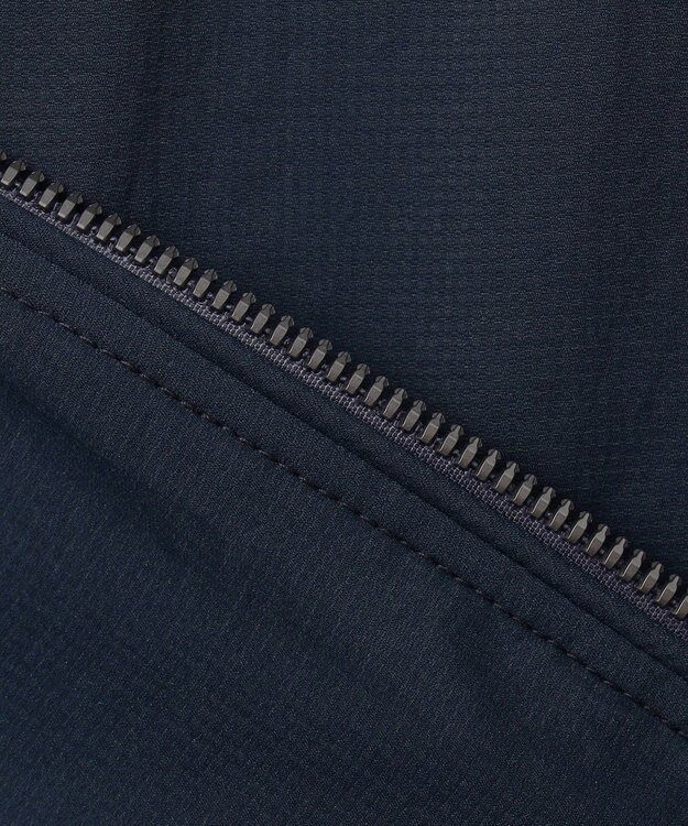 JOSEPH ABBOUD 【キングサイズ・ポケッタブル/ハイパワーストレッチ/Eco 撥水】アクティブレジャー ショート ブルゾン ダルブルー系