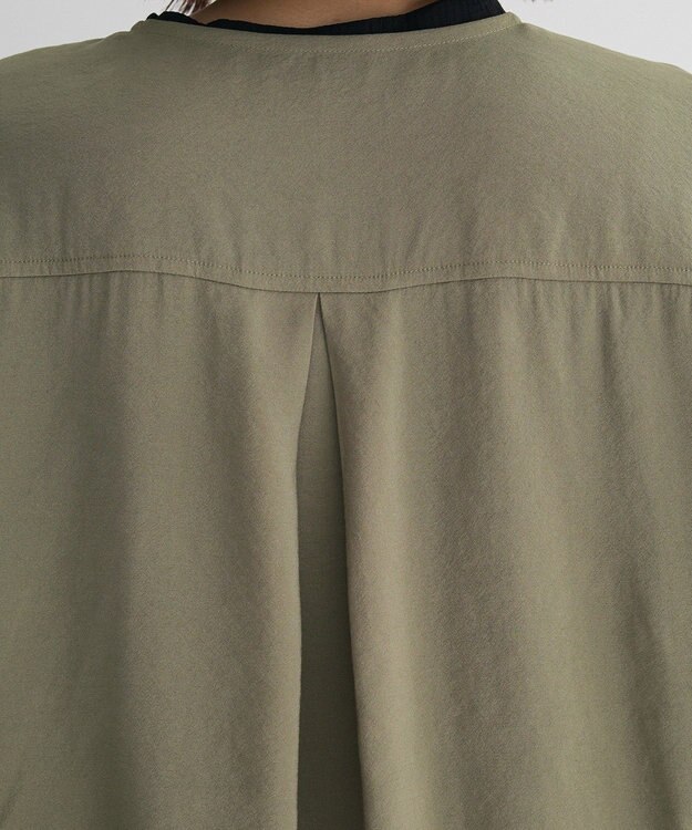 Green Parks シアーZIPベスト Khaki