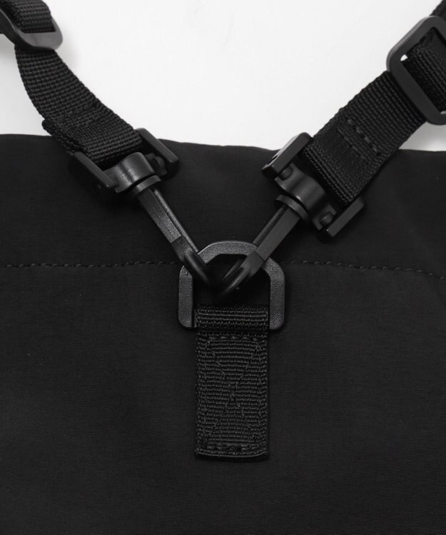 WEGO 2ポケットドロストナップサック ブラック