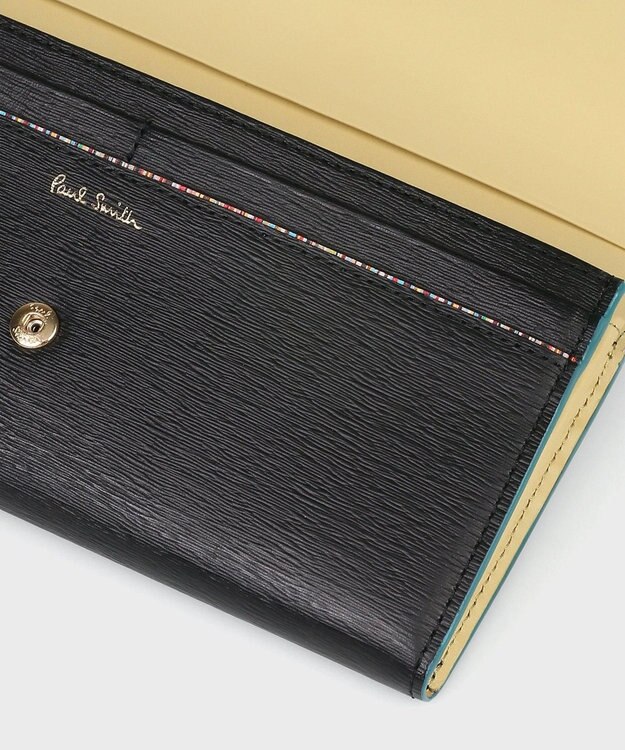 Paul Smith カラードエッジ 長財布 ブラック
