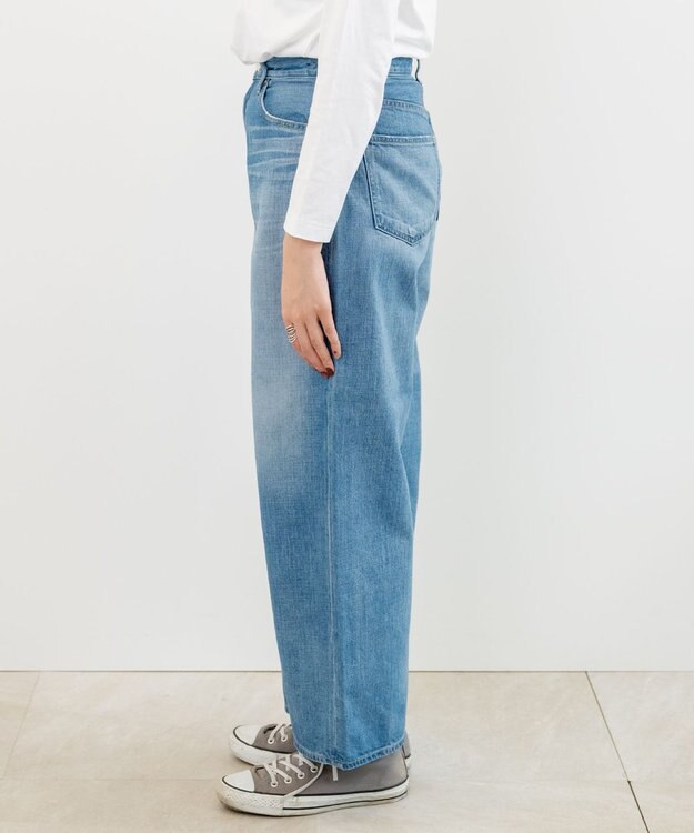 caqu FS wide boy's ワイドシルエットデニム 3years