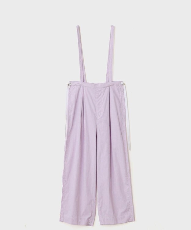 LENO SALOPETTES CANDY STRIPE / サロペット PINK