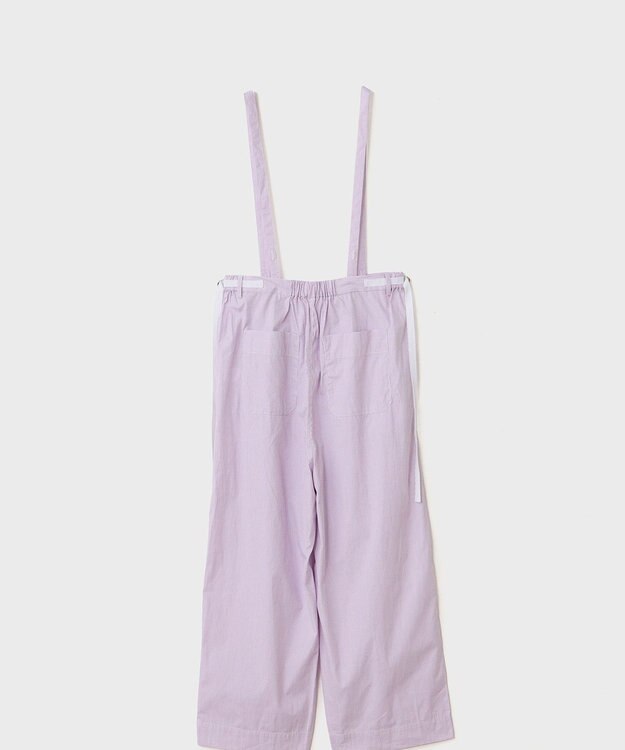 LENO SALOPETTES CANDY STRIPE / サロペット PINK