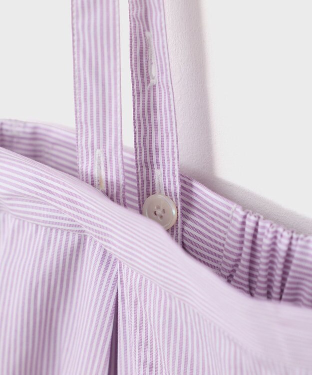 LENO SALOPETTES CANDY STRIPE / サロペット PINK