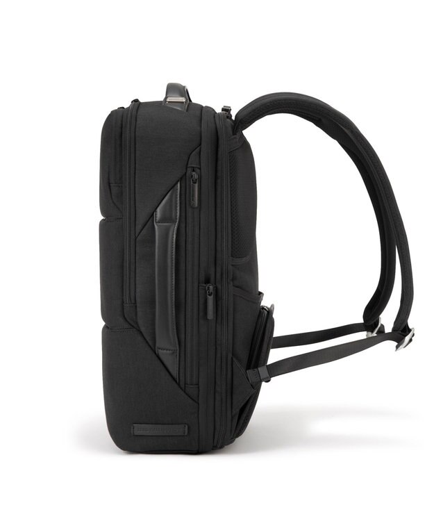 ZERO HALLIBURTON  Z PACK LTD DN ビジネスリュック  B4サイズ 15.6インチPCPC収納 18/23L 脱着ポーチ エキスパンド 81743 ブラック