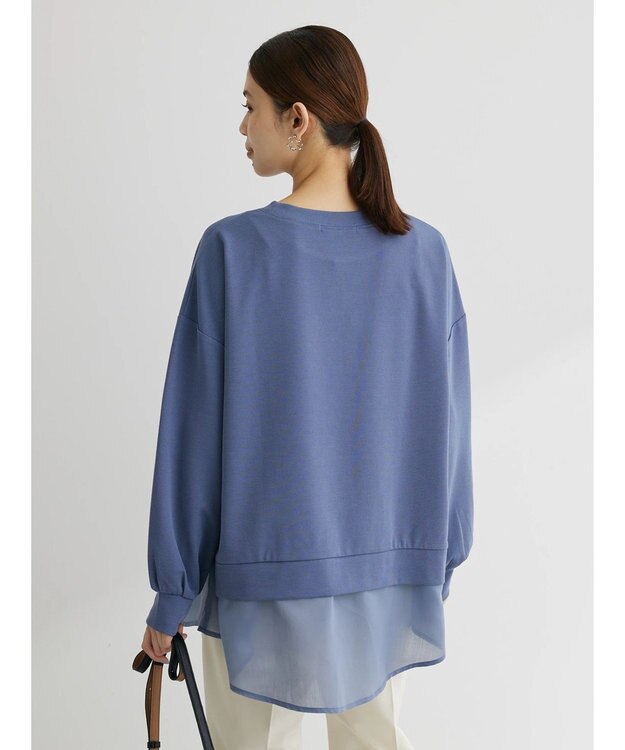 Green Parks シアードッキングチュニック Blue