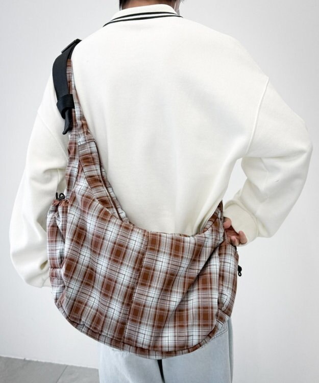 WEGO 中綿BIGショルダー 柄1