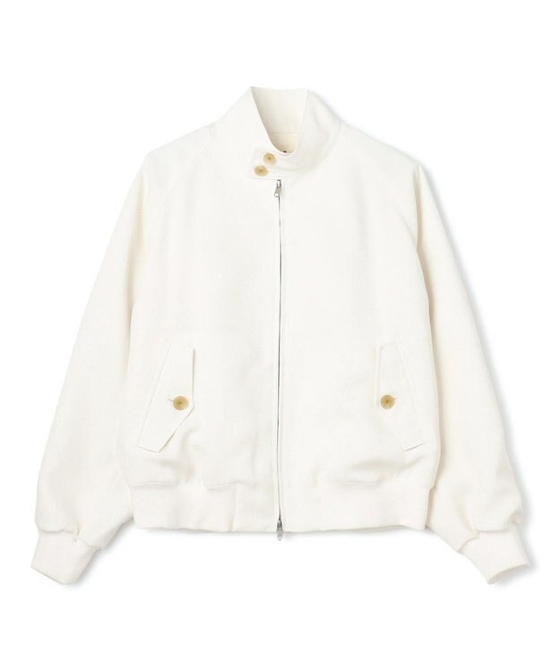 NAVE 【ReNAVE・セットアップ可/洗える/撥水加工】ホロウツイル ブルゾン ホワイト系